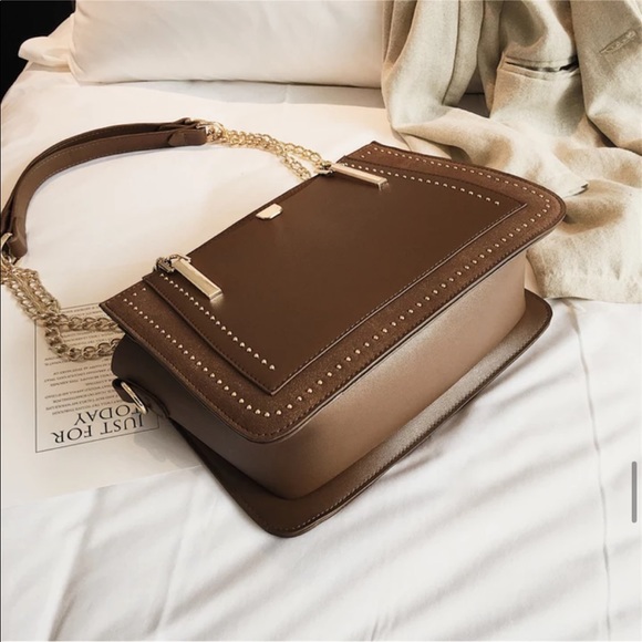 🆕JULIA Rivet Chain Shoulder Bag - Picture 6 of 11